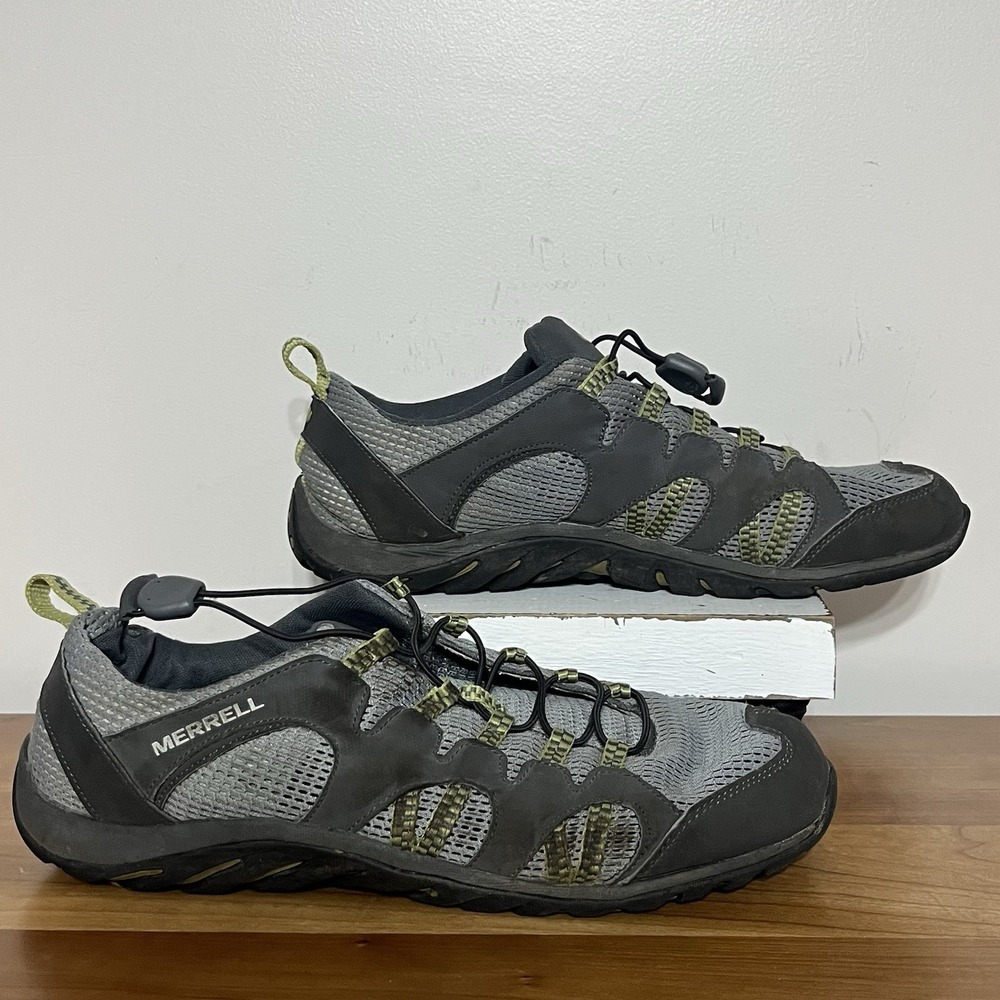 Merrell Men's Nova 2 Leisure And Hiking Shoes Black &‎ Olive Size 10.5